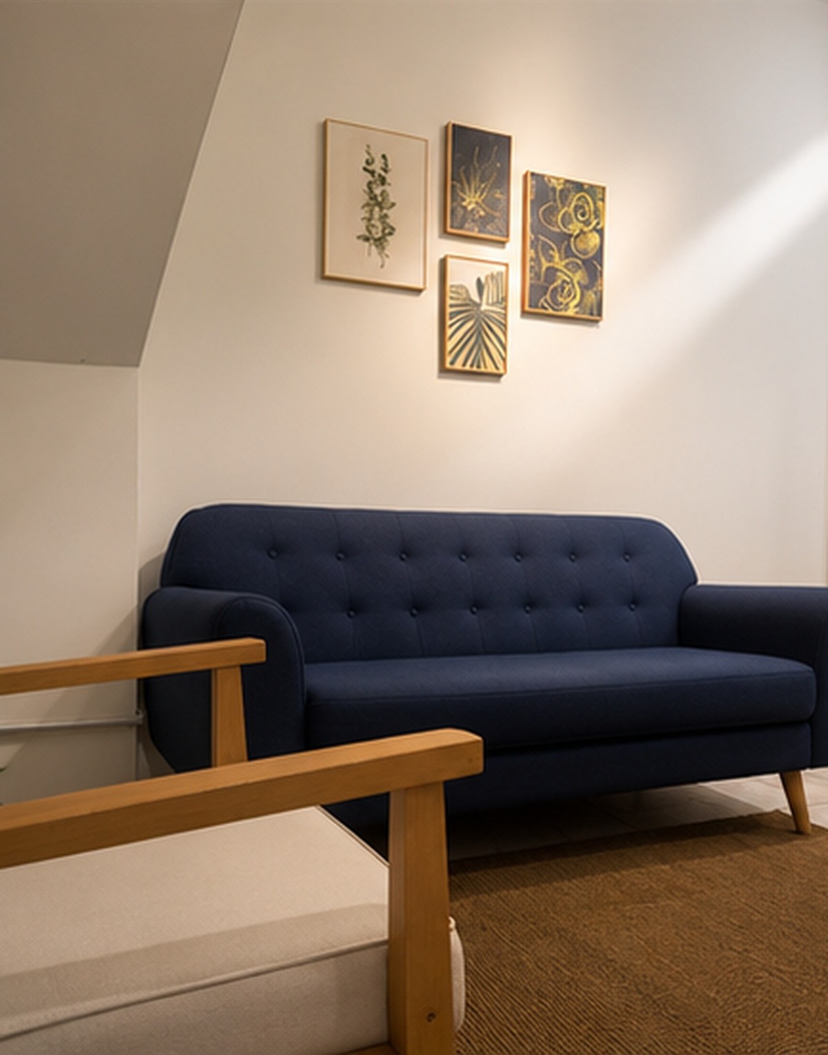 Sala de atendimento da Clínica Arbitrium, ambiente acolhedor